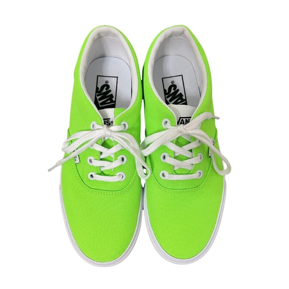 Vans Shoes - NWOB Vans Neon Lime Green Sneakers Size 6